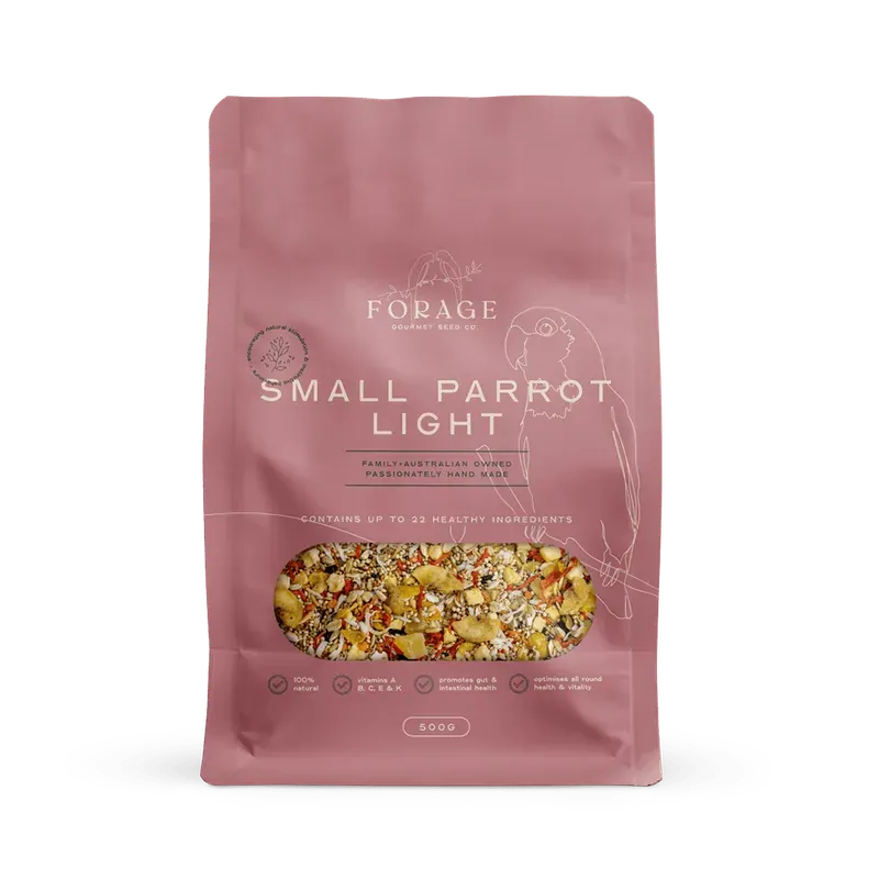 Forage Gourmet Small Parrot Light 500G 