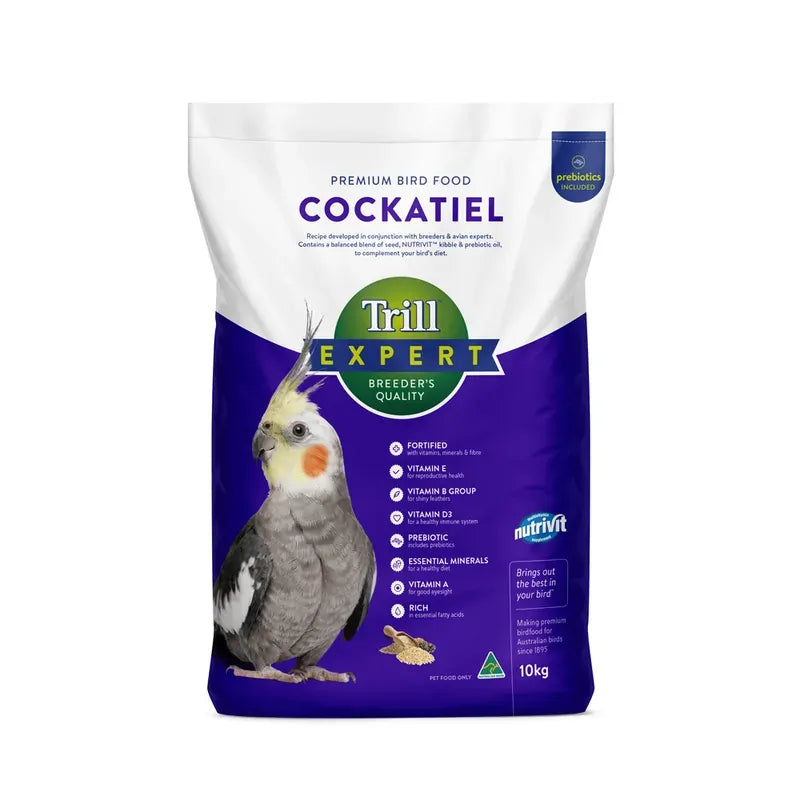 Trill Expert Cockatiel Mix 10Kg Trill