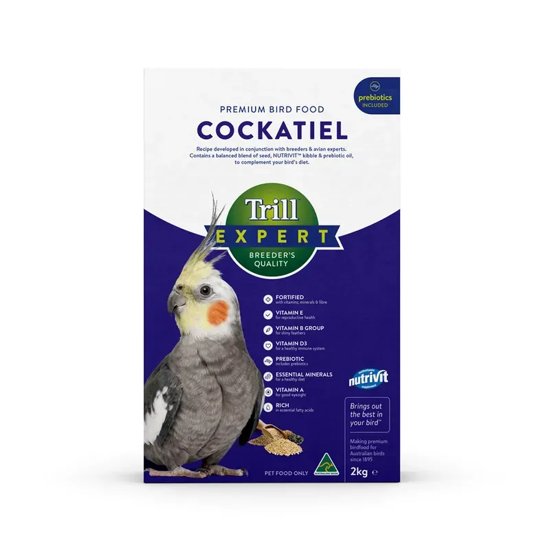 Trill Expert Cockatiel Mix 2Kg Trill