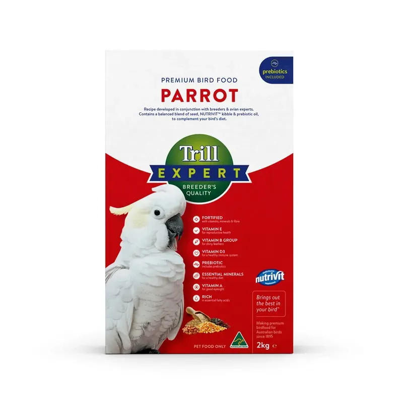 Trill Expert Parrot Mix 2Kg Trill