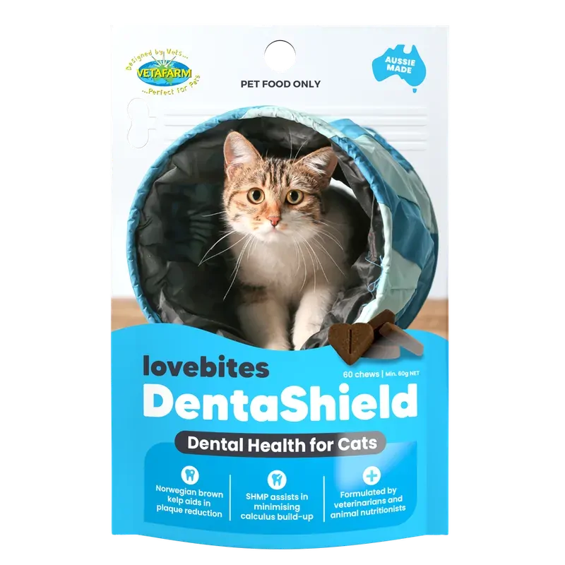 Vetafarm Lovebites Cat Dentashield Chews 60'S Lovebites