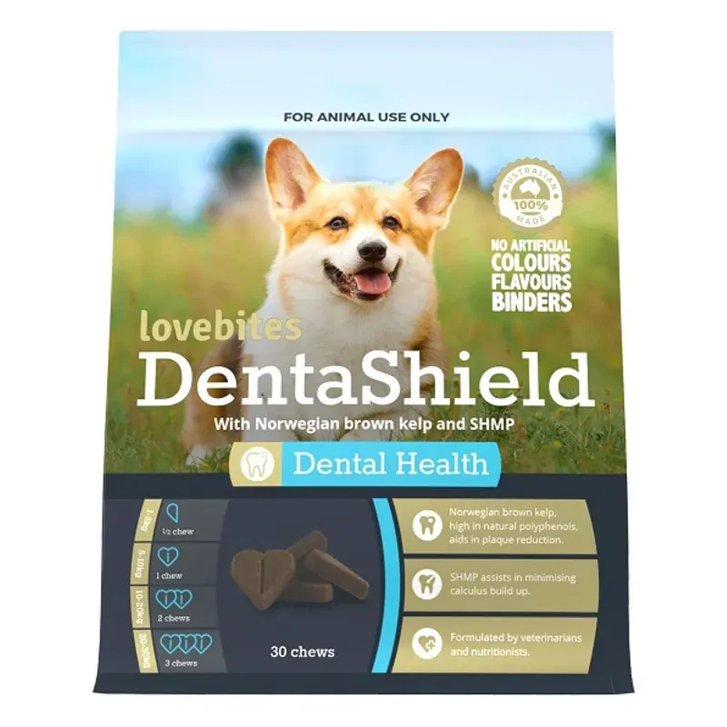 Vetafarm Lovebites Denta Shield 30 Chews Lovebites