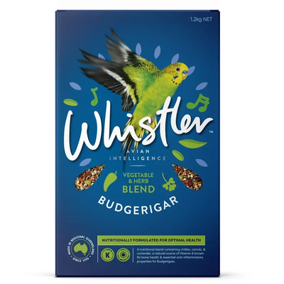 Whistler Budgie Gourmet Blend 1.2Kg Whistler