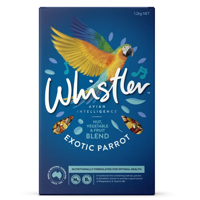 Whistler Exotic Parrot Gourmet Blend 1.2Kg Whistler