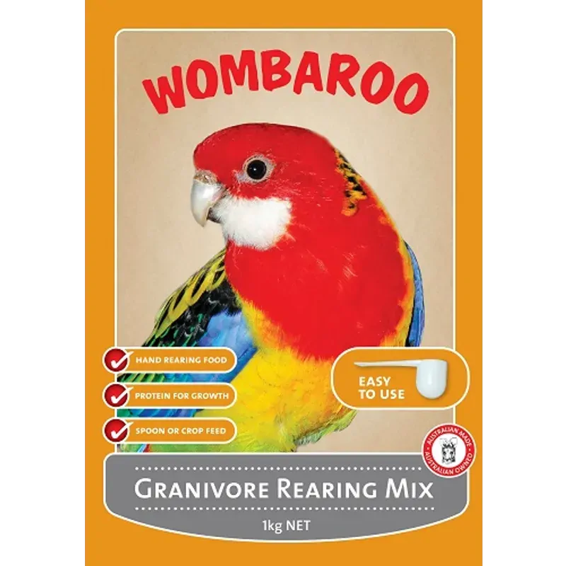 Wombaroo Granivore Rearing Mix 1Kg Wombaroo