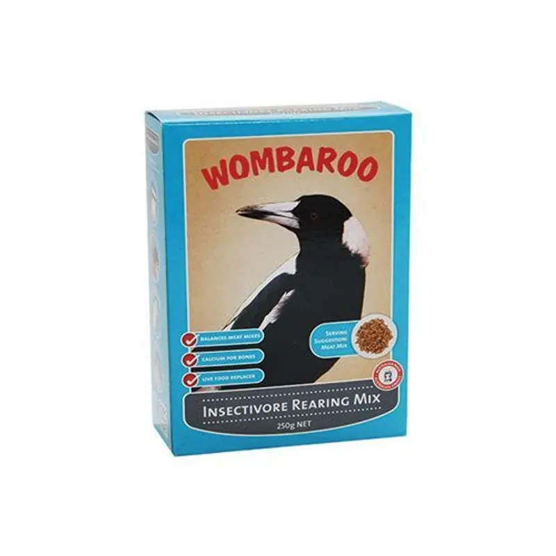 Wombaroo Insectivore Rearing Mix 250G Wombaroo