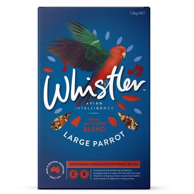 Whistler Large Parrot Gourmet Blend 1.2Kg Whistler