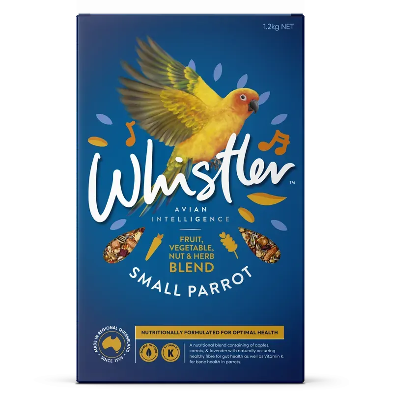 Whistler Small Parrot Gourmet Blend 1.2Kg Whistler