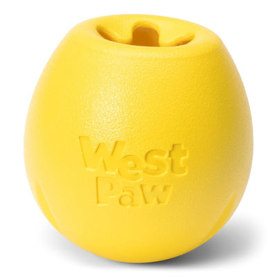 West Paw Rumbl Dog Toy - Large - Dandelion Yellow West Paw