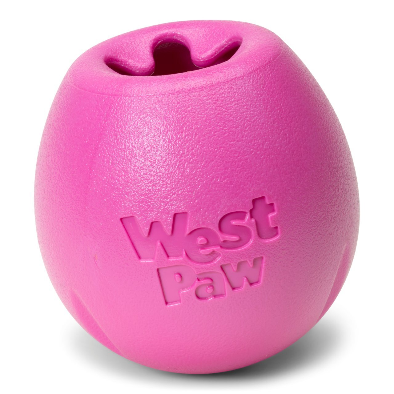 West Paw Rumbl Dog Toy - Large - Hot Pink West Paw
