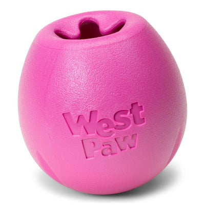 West Paw Rumbl Dog Toy - Large - Hot Pink West Paw