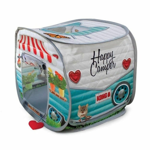 KONG Play Spaces Happy Camper Pop-Up Cat House Kong