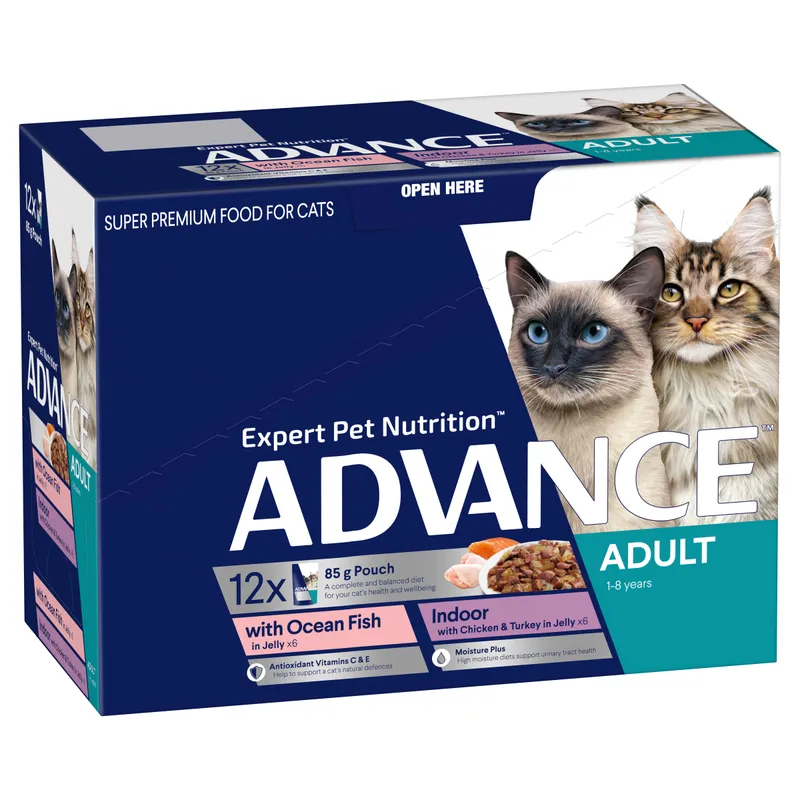 Advance Cat Fish Indoor Chick Turk Mvms 85G 1X12Pk Advance