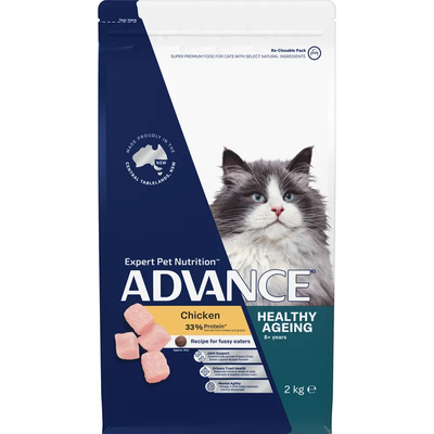 Advance Cat Adult Healthy Ageing Chicken 2Kg Advance