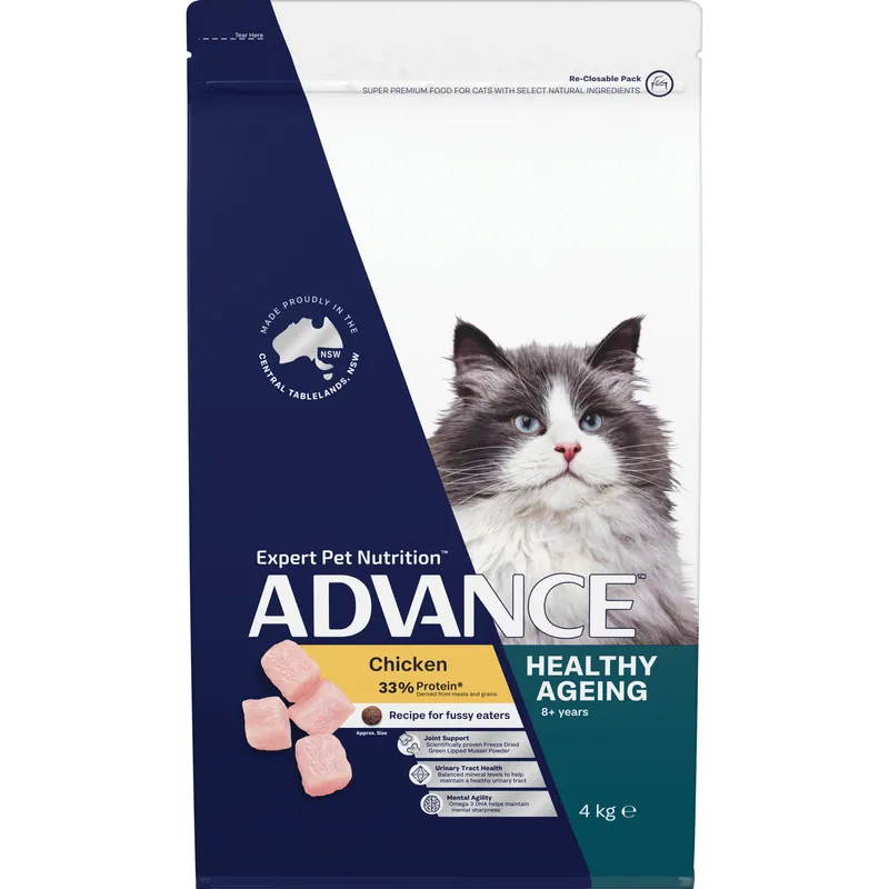 Advance Cat Healthy Ageing Chicken 4Kg Advance