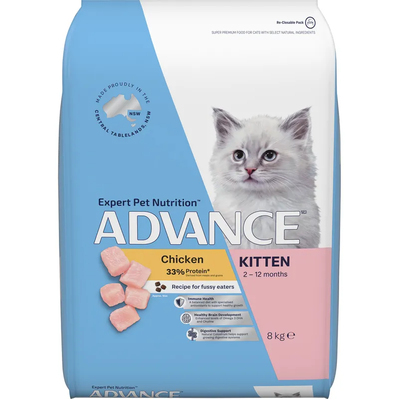 Advance Kitten Chicken 8Kg Advance
