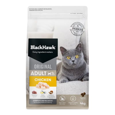 Black Hawk Cat Chicken 4Kg Black Hawk