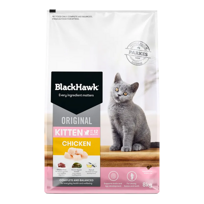 Black Hawk Kitten Chicken 8Kg Black Hawk