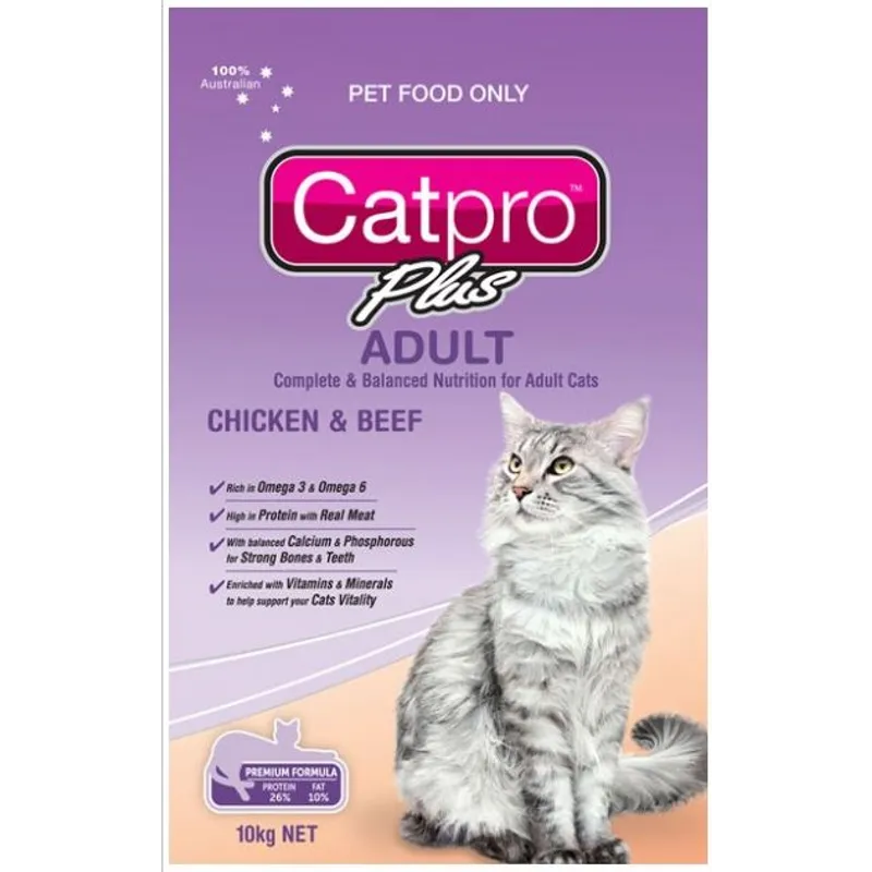 Cat Pro Plus Chicken & Beef 10Kg Cat Pro