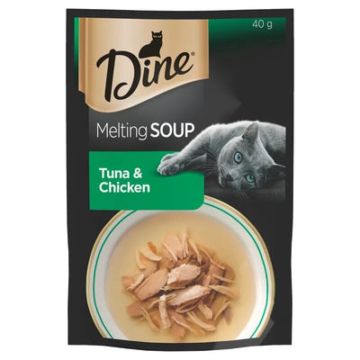 Dine Wet Tuna And Chicken Melting Soup 40G 12Pack (286452) Dine