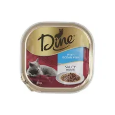Dine Wet Ocean Fish In Seafood Sauce 85G 1X7Pk Dine