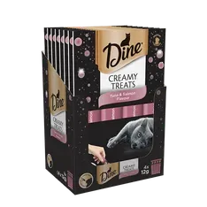 Dine Creamy Treats Tuna And Slmn 40G 8Pk (Om8)