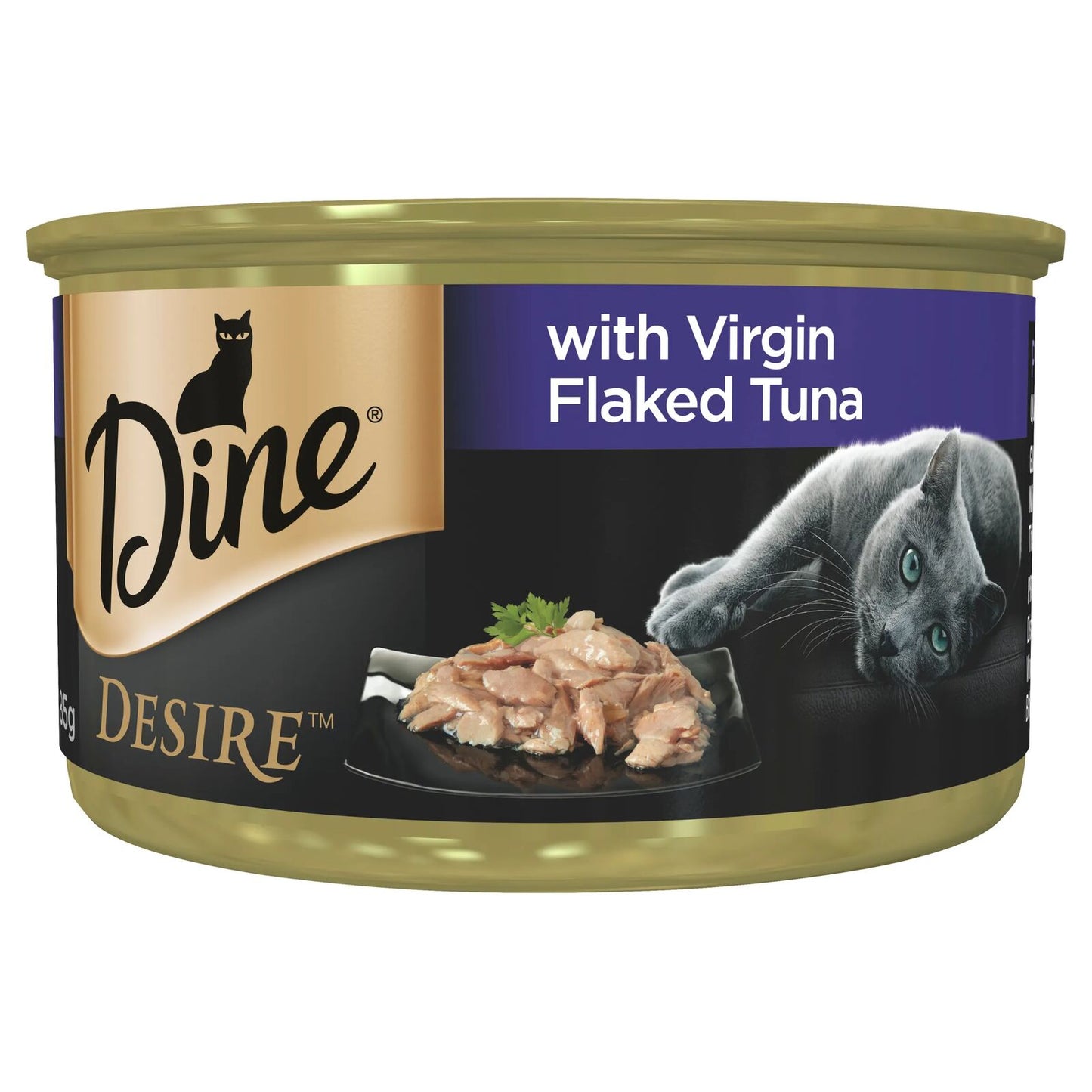 Dine Wet Desire Virgin Flaked Tuna 85G 24Pack(273953) Dine