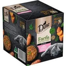 Dine Farm Collection Salmon Sweet Potato Spinach 28Pk Dine