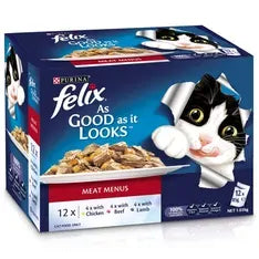 Felix Agail Gij Meat Menu 12X85G 