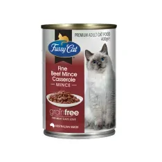 Fussy Cat Gf Adult Beef Casserole 400G 12Pk(Om12) 