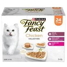 Fancy Feast Chicken Collection Variety 85G 24Pk  