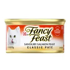 Fancy Feast Classic Pate Salmon 85G 24Pk (Om24) 