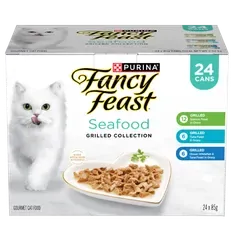 Fancy Feast Grilled Seafood Variety 85G 24Pk  