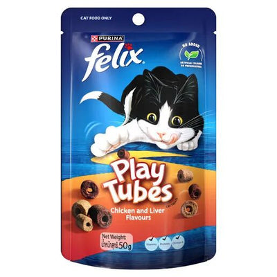 Felix Play Tubes Chicken&Liver 60G 8Pack  