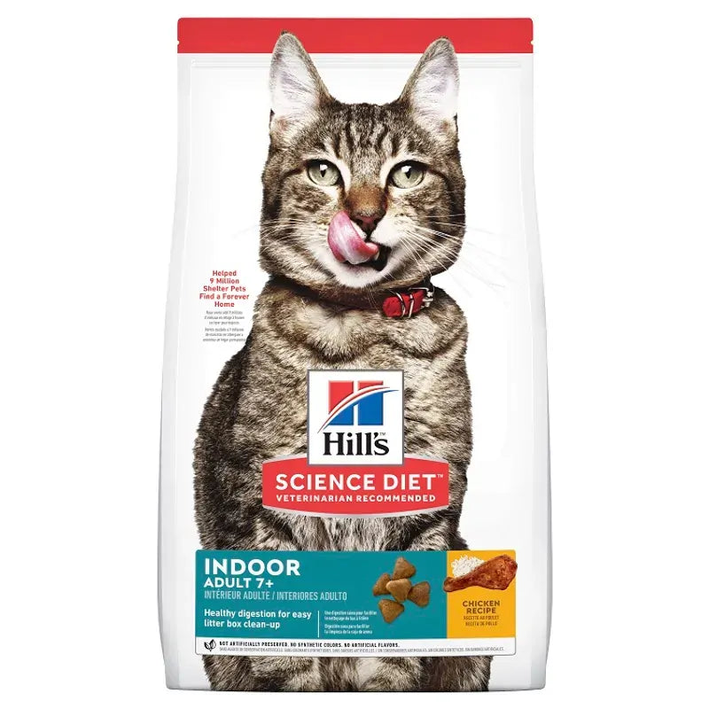 Hills Cat Adult 7+ Indoor 3.17Kg 