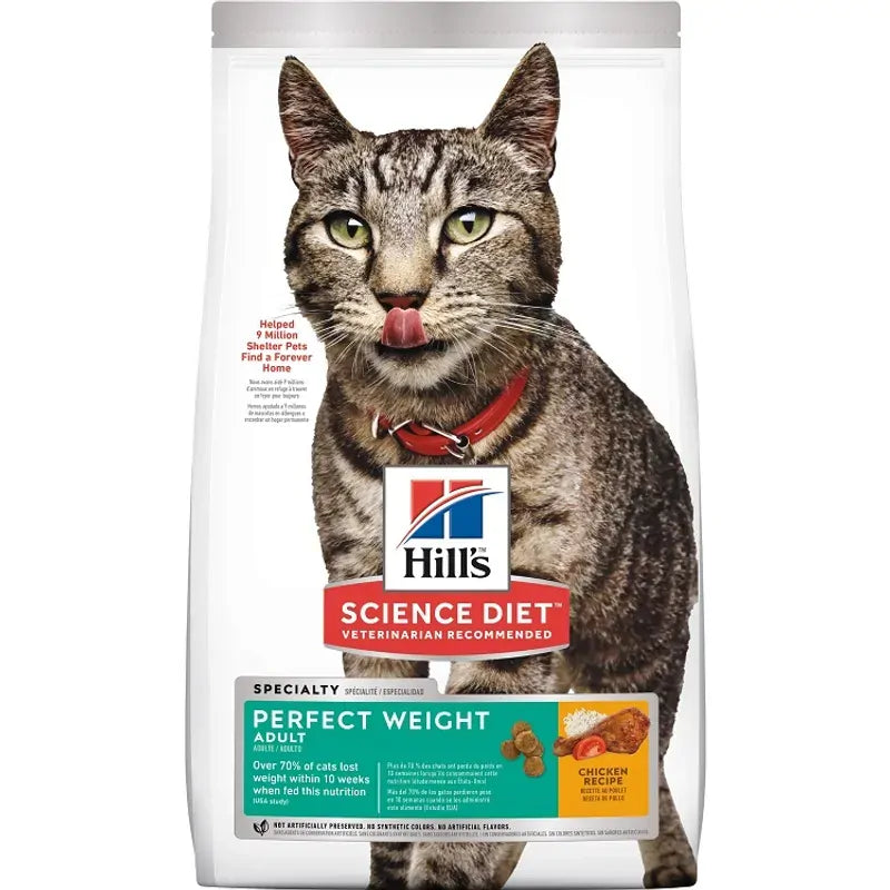 Hills Cat Adult Perfect Weight 1.3Kg Hills