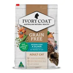 Ivory Coat Gf Adult Cat Oceanfish & Salmon 4Kg 