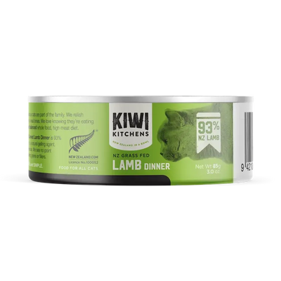 Kiwi Kitchens Cat Lamb 85G 18Pk (Om18) Kiwi Kitchens