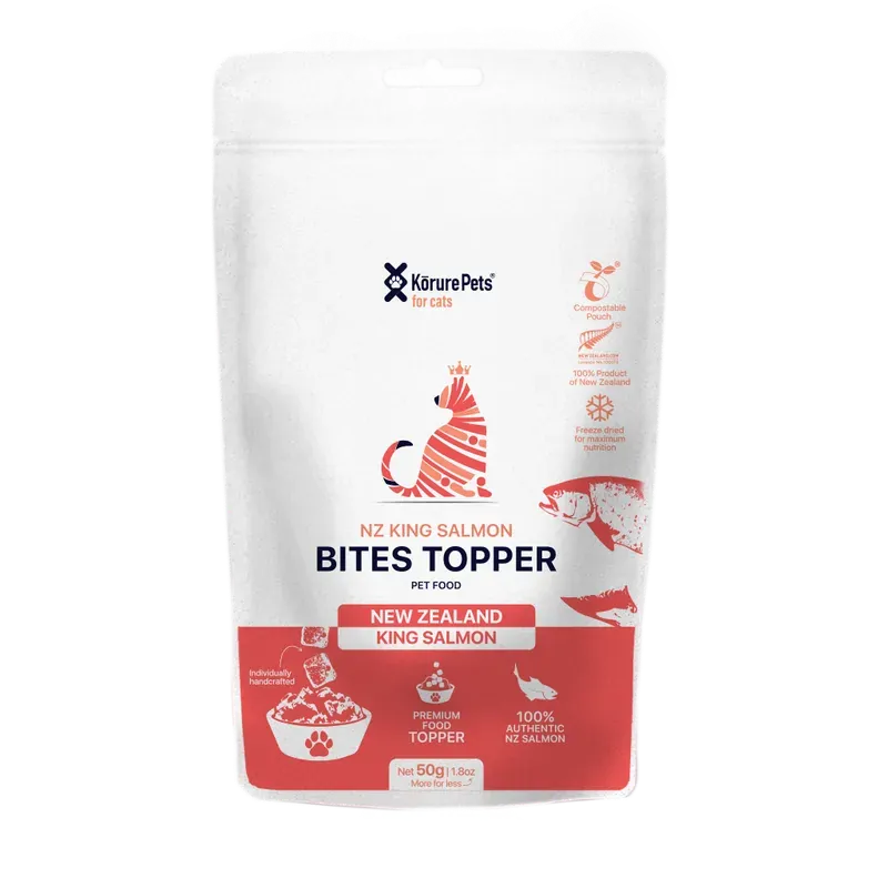 Korure Pets King Salmon Bites Cat Treats 50G 