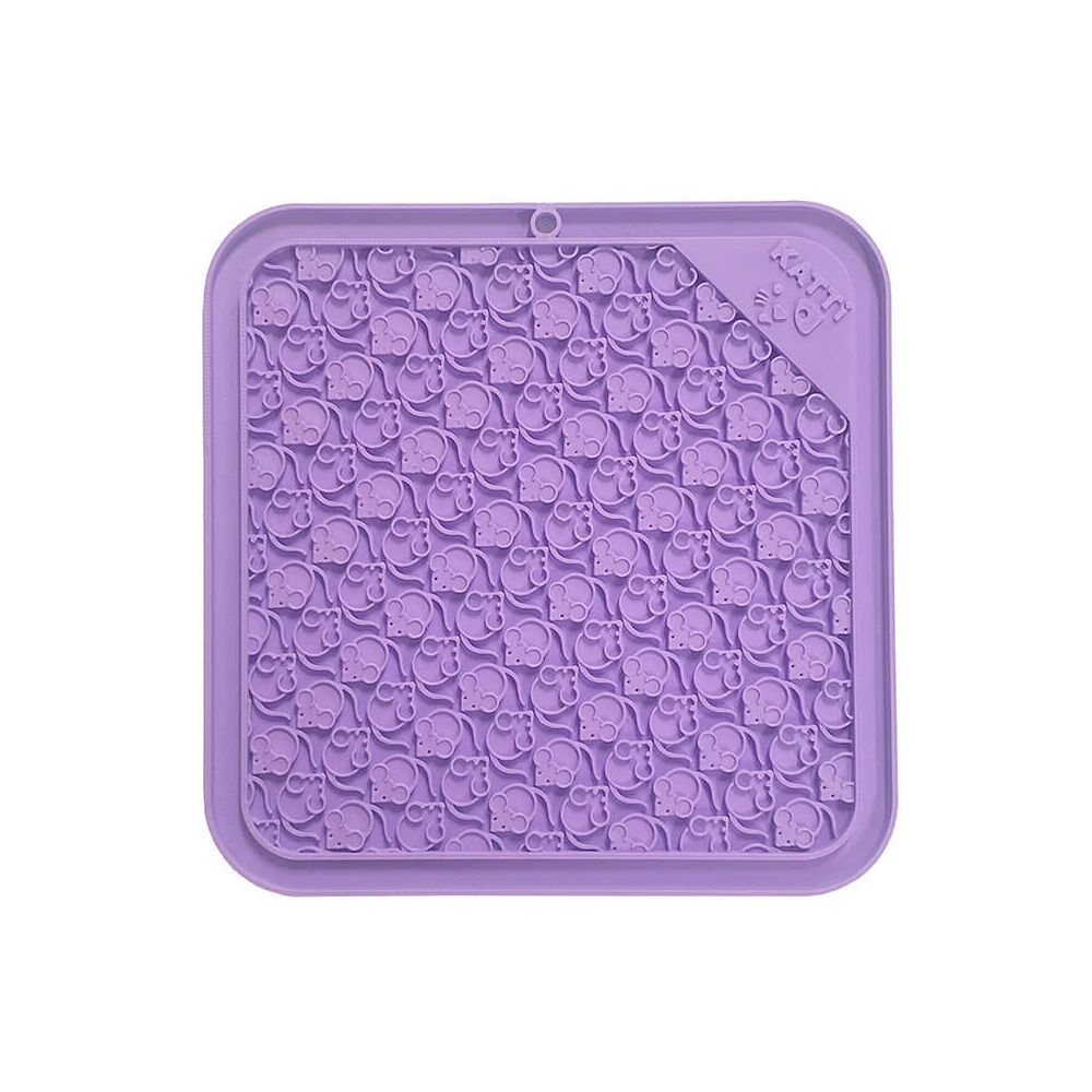 Katti Lickin Mat Mouse Purple  
