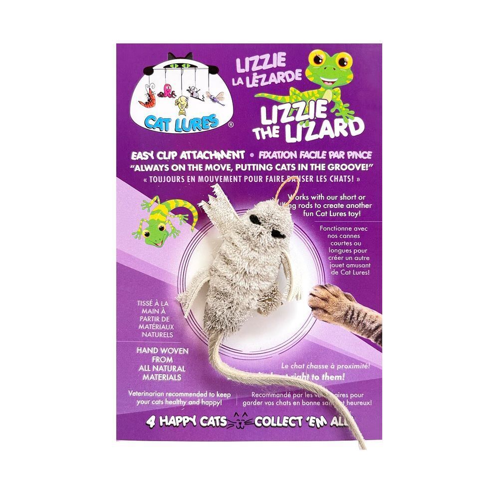 Cat Lures Replacement for Cat Lures & Wands - Lizzie the Lizard Cat Lures