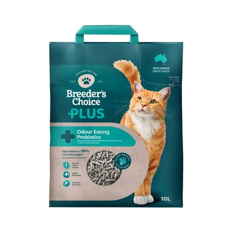 Breeders Choice Plus Probiotic Litter 10Ltr Breeders Choice