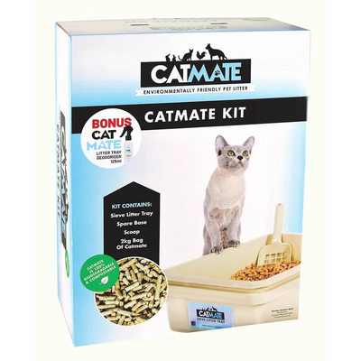 Catmate 5 Piece Kit Beige Cat Mate