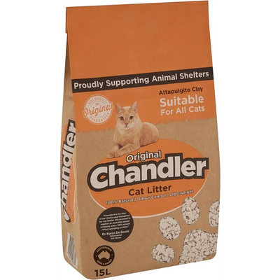 Chandler Original Natural Cat Litter 15L Chandler Litter