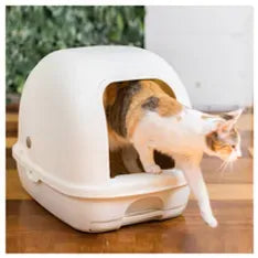 Ezi-Lockodour Dual Layer Cat Litter System Hooded 