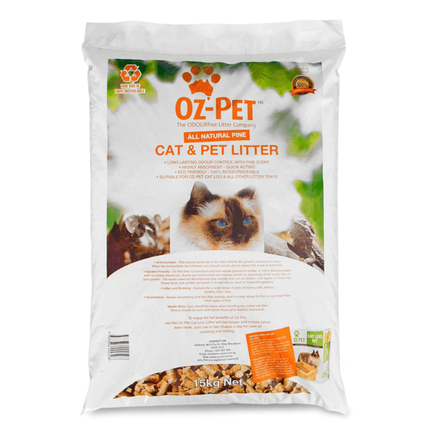 Cat Litter Oz Pet 15Kg(66) Oz Pet
