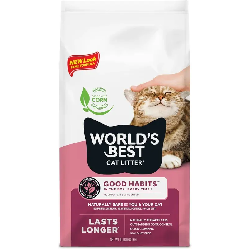 Worlds Best Cat Litter Clumping 6.8Kg Worlds Best