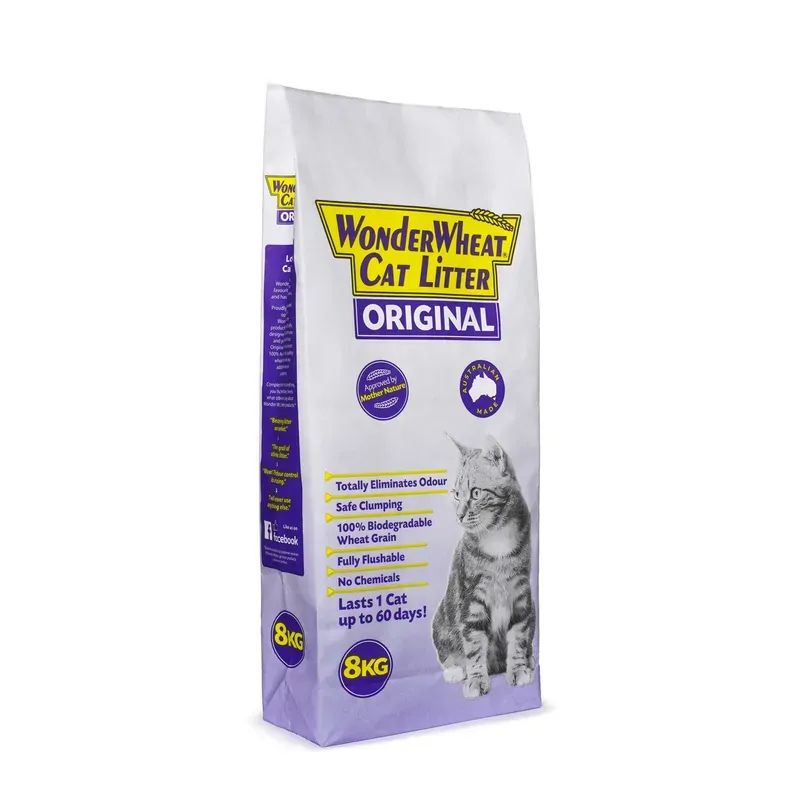Wonder Wheat Original Cat Litter 8Kg Wonder Wheat