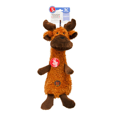 Charming Pet Scruffles Textured Squeaker Dog Toy - Moose - Large Charming Pet