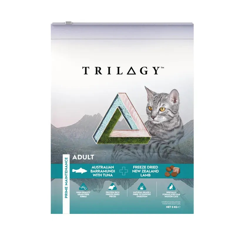 Trilogy Adult Cat Barramundi 5Kg Trilogy